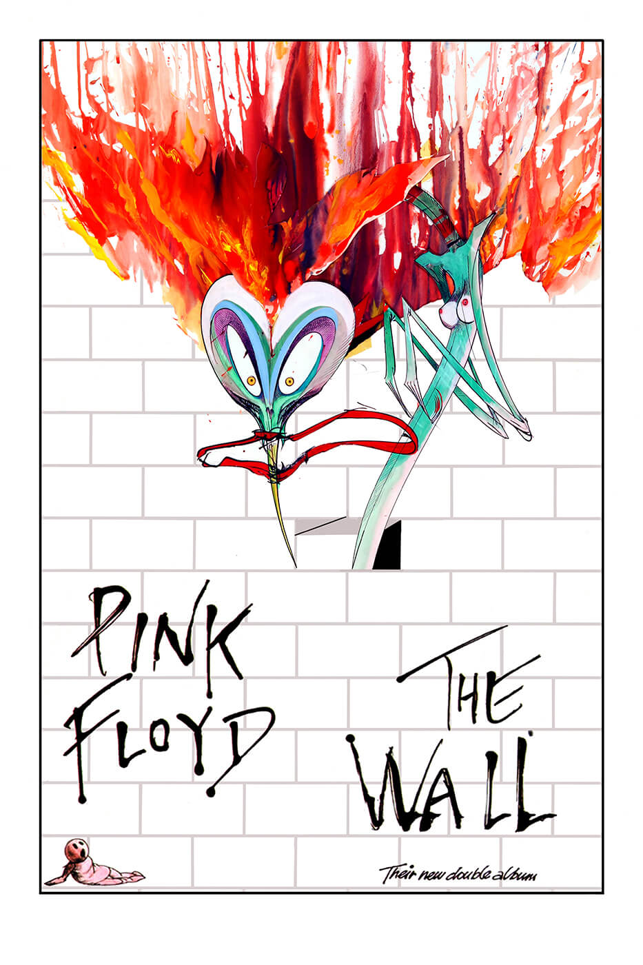 Pink Floyd The Wall-album poster